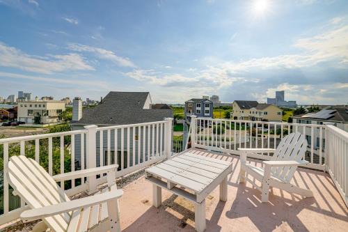 Southend House | 1 Block to Inlet Beach: Brigantine Family Home