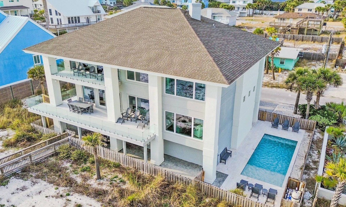 Pensacola Beach House | 10% Off! Spectacular Gulf Views from this 5,000 Square Foot Pool Home!