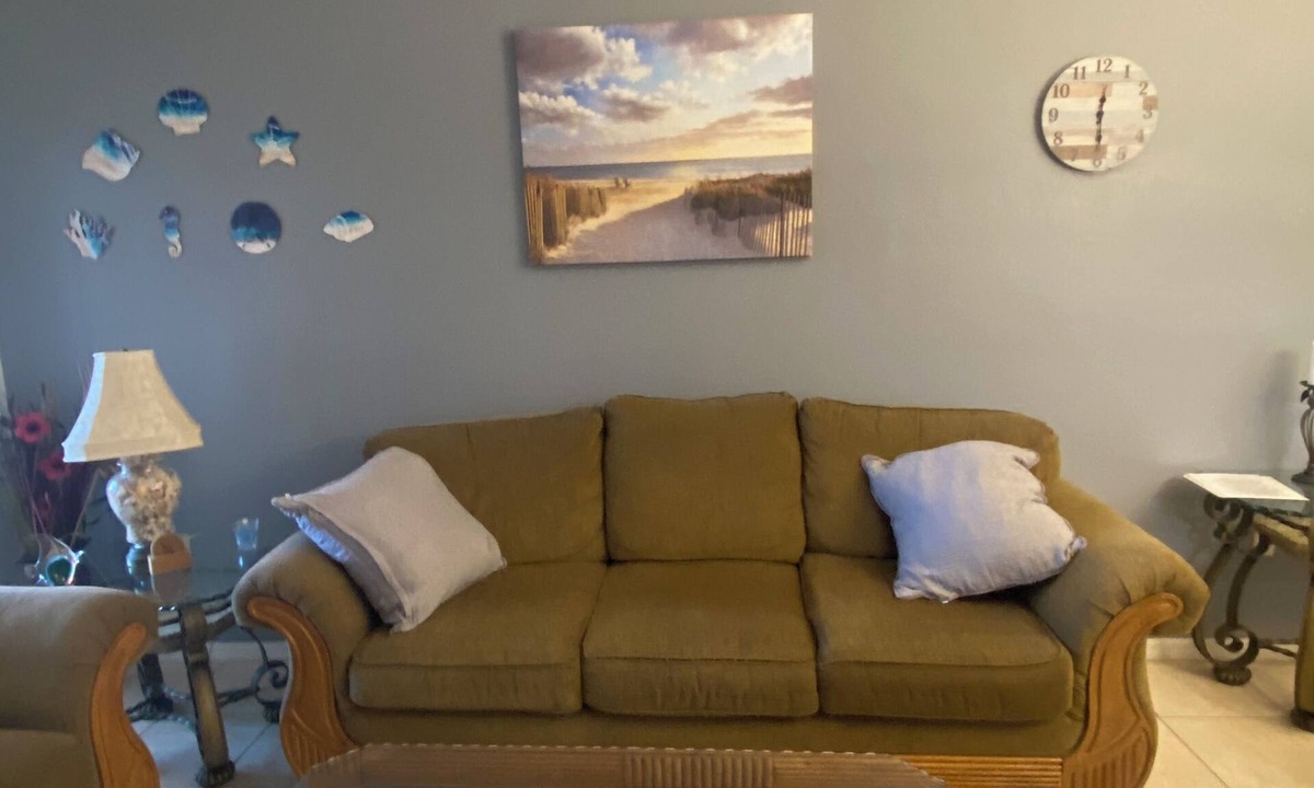 Iona Condo | 1st Floor Condo Close to Shopping, Minutes from the Beach! Gated Community
