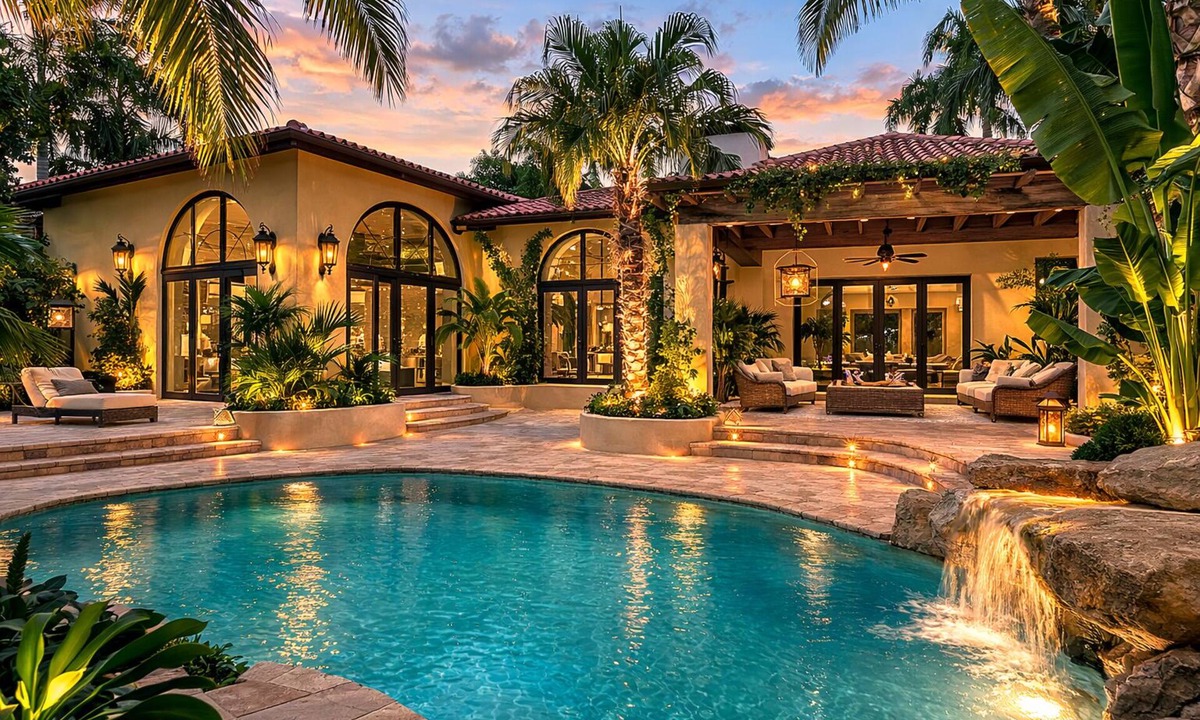 Palmetto Bay Villa | 5BR Italian Villa Vizalli Heated Pool&Jacuzzi Office+Baby Rm-Tropical Escape