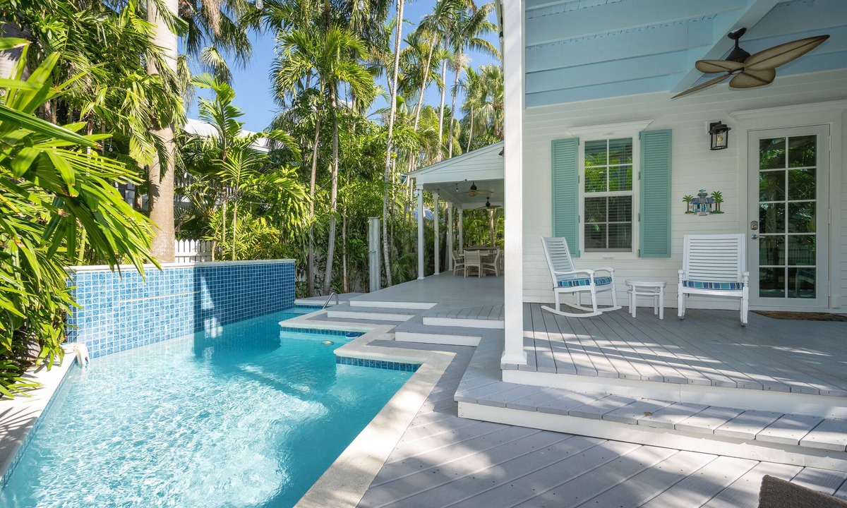 Bahama Village House | A Palm Tree Haven at the Truman Annex in Key West