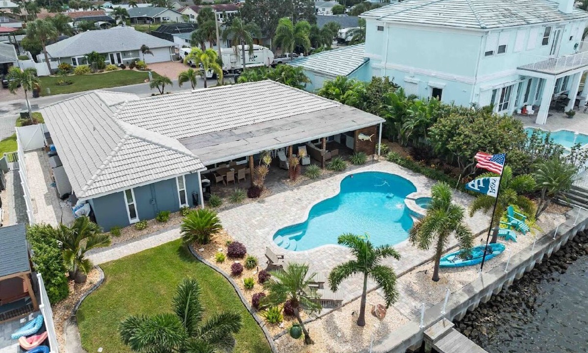 Bal Harbour House | Amazing waterfront home with stunning sunset views, a heated pool & hot tub!