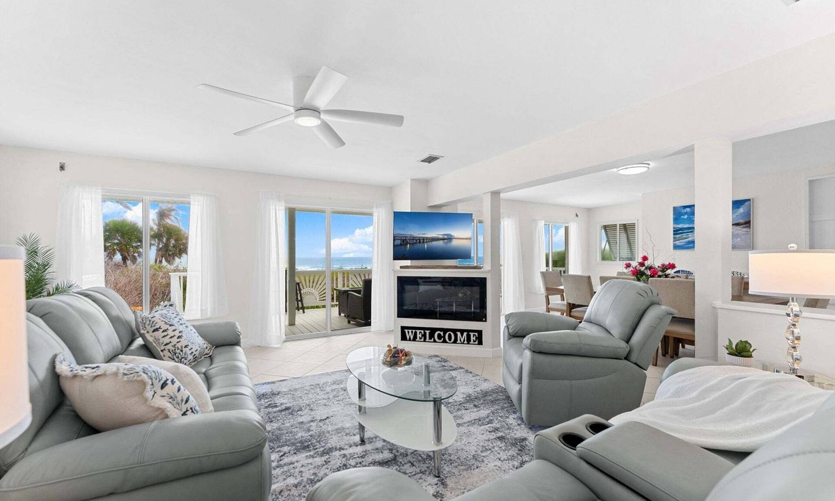 Port Canaveral House | Atlantic Seaside Oasis | 5BR House w/Games, BBQ Grill & Patio 🌊🌴