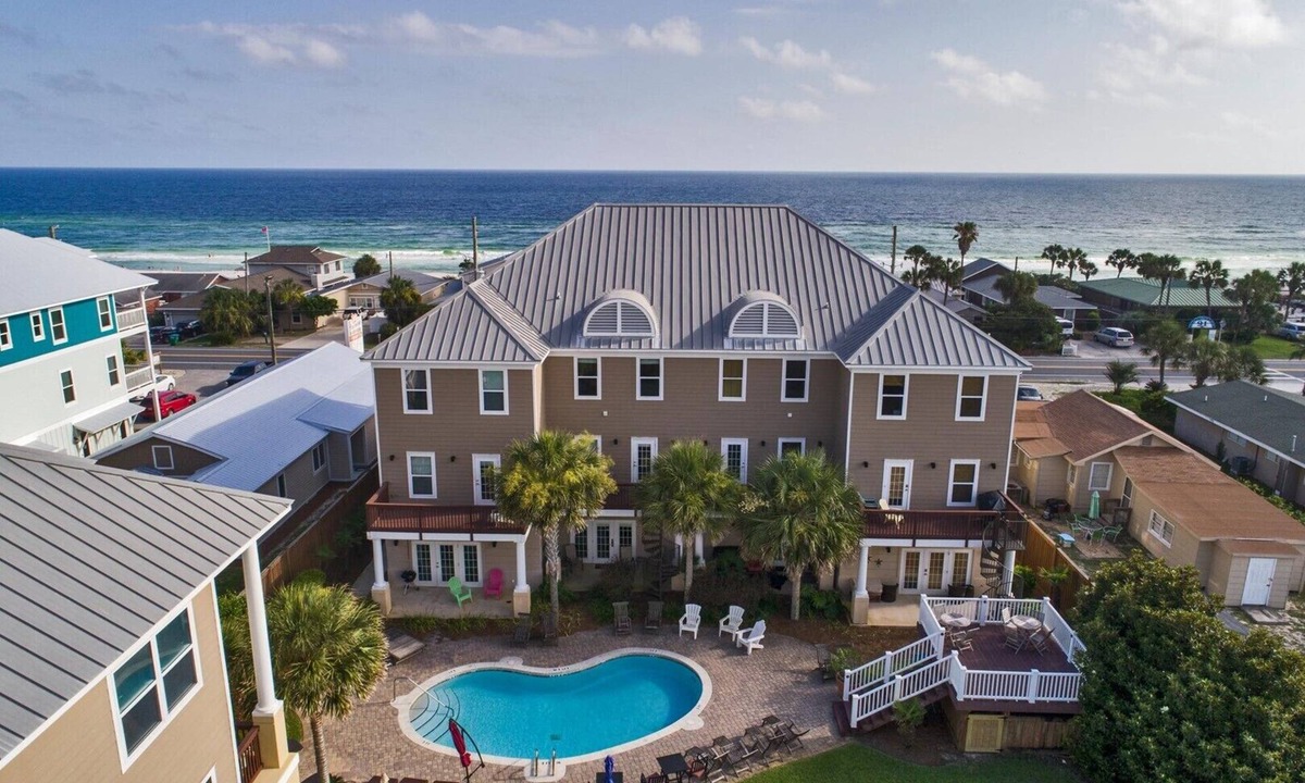 Kiska Beach House | Beachfront Beauty with Pool, Sleeps 14, Family Favorite, Stunning Gulf Views