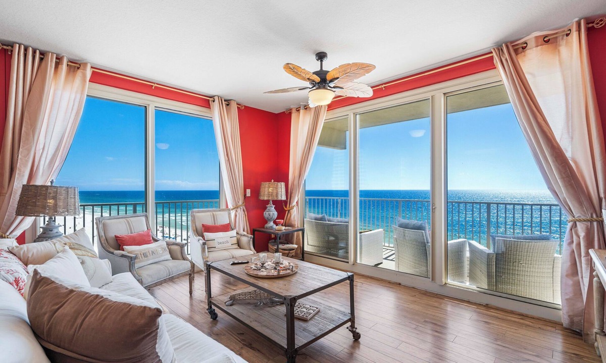 Panama City Beach Condo | BEACHFRONT LUXURY AT ITS FINEST CORNER UNIT!BOOK NOW!