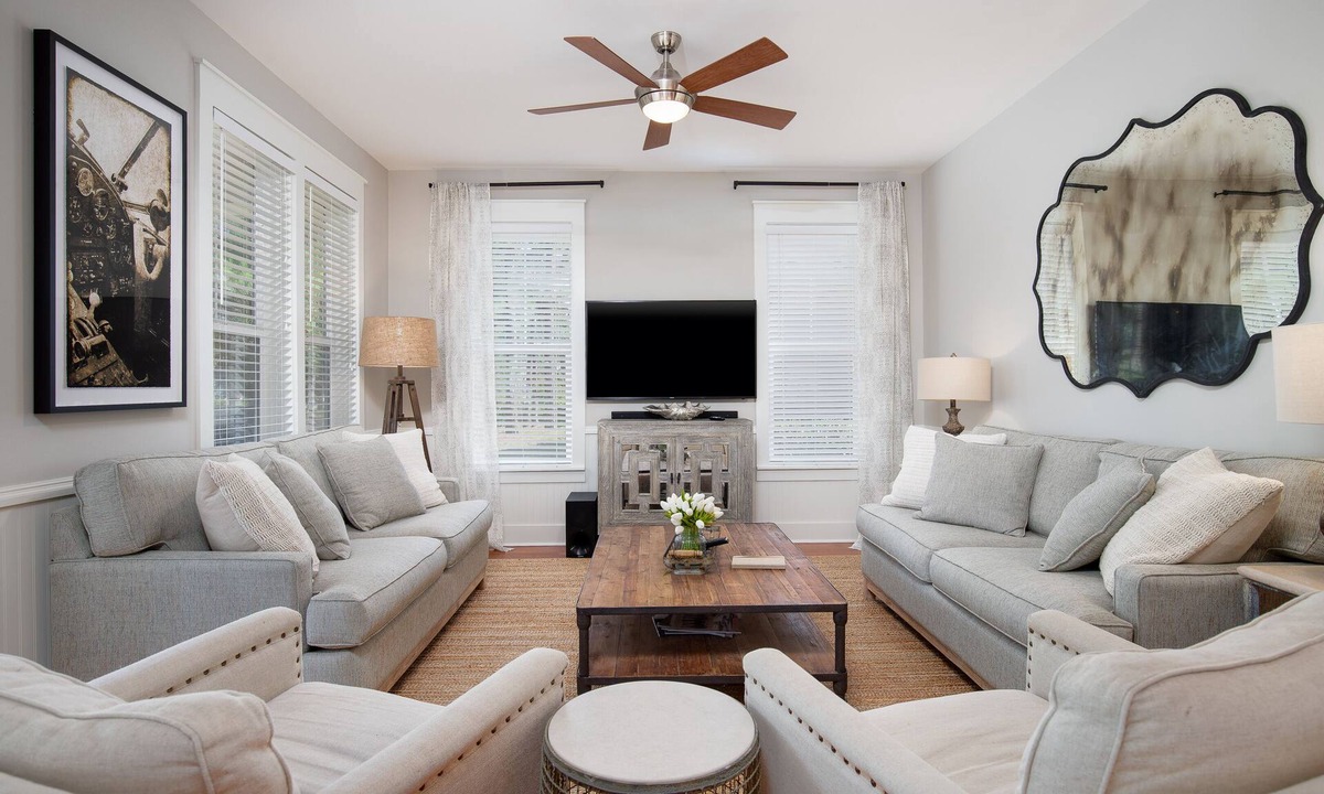 Laurel Grove House | Charming Beach Cottage, 2 Golf Carts! Beautiful Views, Pool, Hot Tub, Fitness