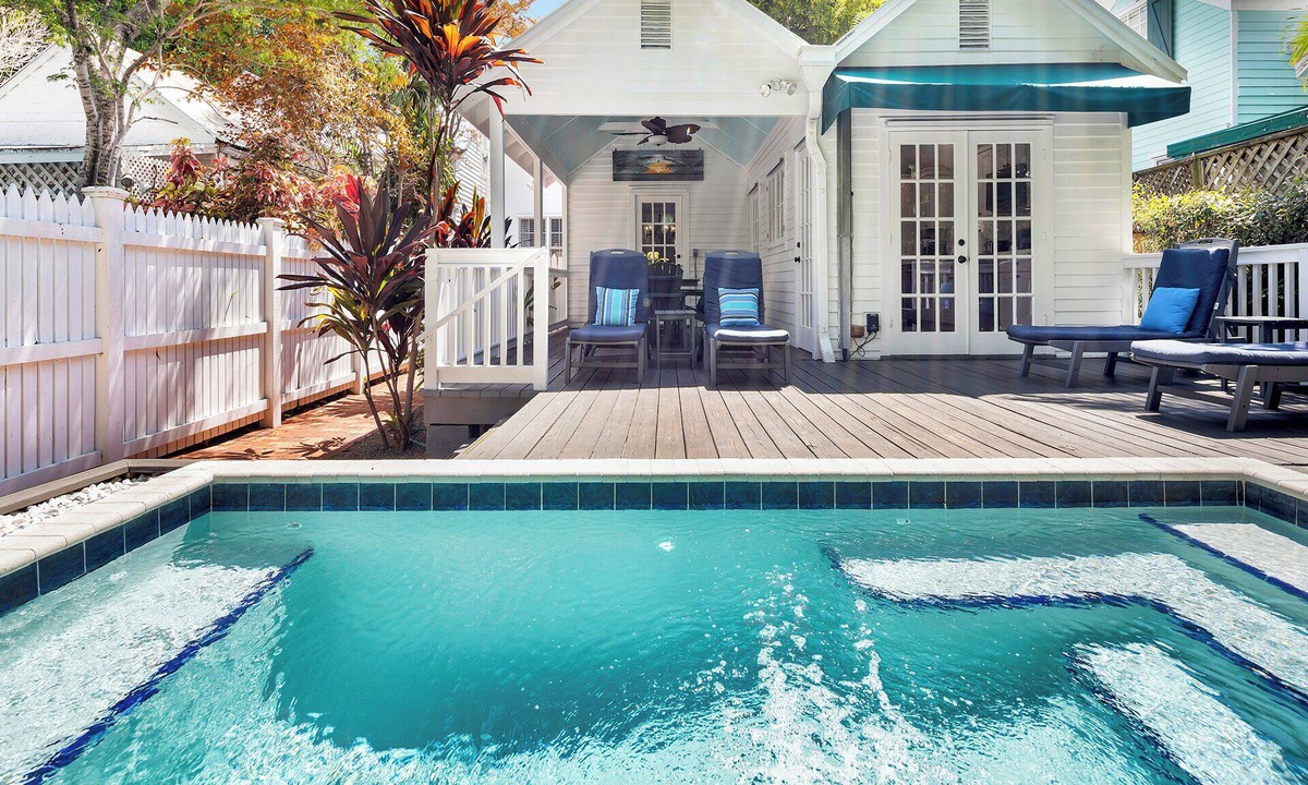 Key West Historic District House | ~CHAVEZ HOUSE~ The private pool and lanai are a Key West dream come true!