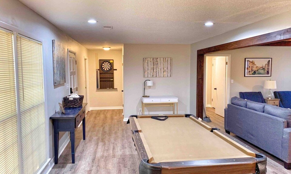 Decatur House | Decatur Chic Family Home with Pool Table