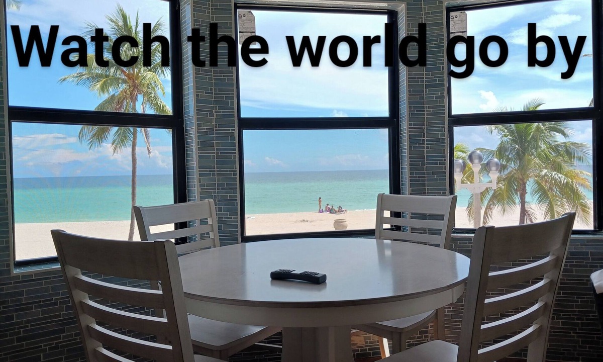 Hollywood Condo | Gorgeous 360° Oceanfrnt Views* In the heart Famous Broadwlk*$Free Off St Park$*