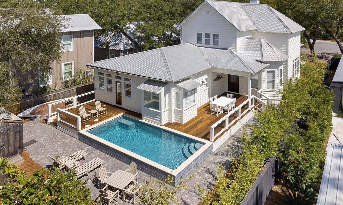 Grayton Beach House | Grayton Magnolia - Grayton Beach, Heated Private Pool, Walk to Beach + Red Bar!