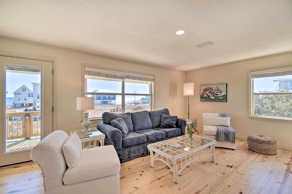 Surf Side Shores House | Gulf Shores Rental with Large Porch - Walk to Beach