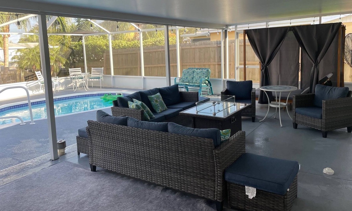 Sea Ranch On The Gulf House | Lanai Living in Pleasure Isle !