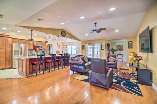 Highland House | Lanai, Pool & Gas Grill: Sebring Retreat!