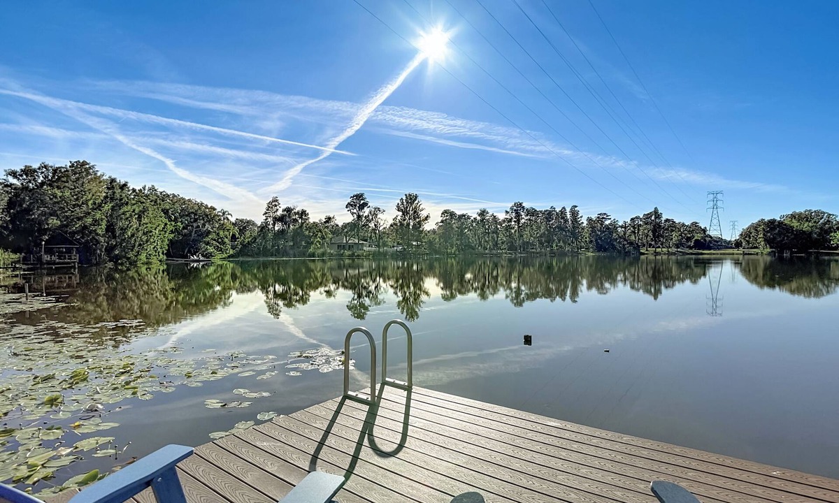 Lutz House | Luxurious Fishing Lake Paradise Close to Busch Garden/Moffitt Cancer Center/USF