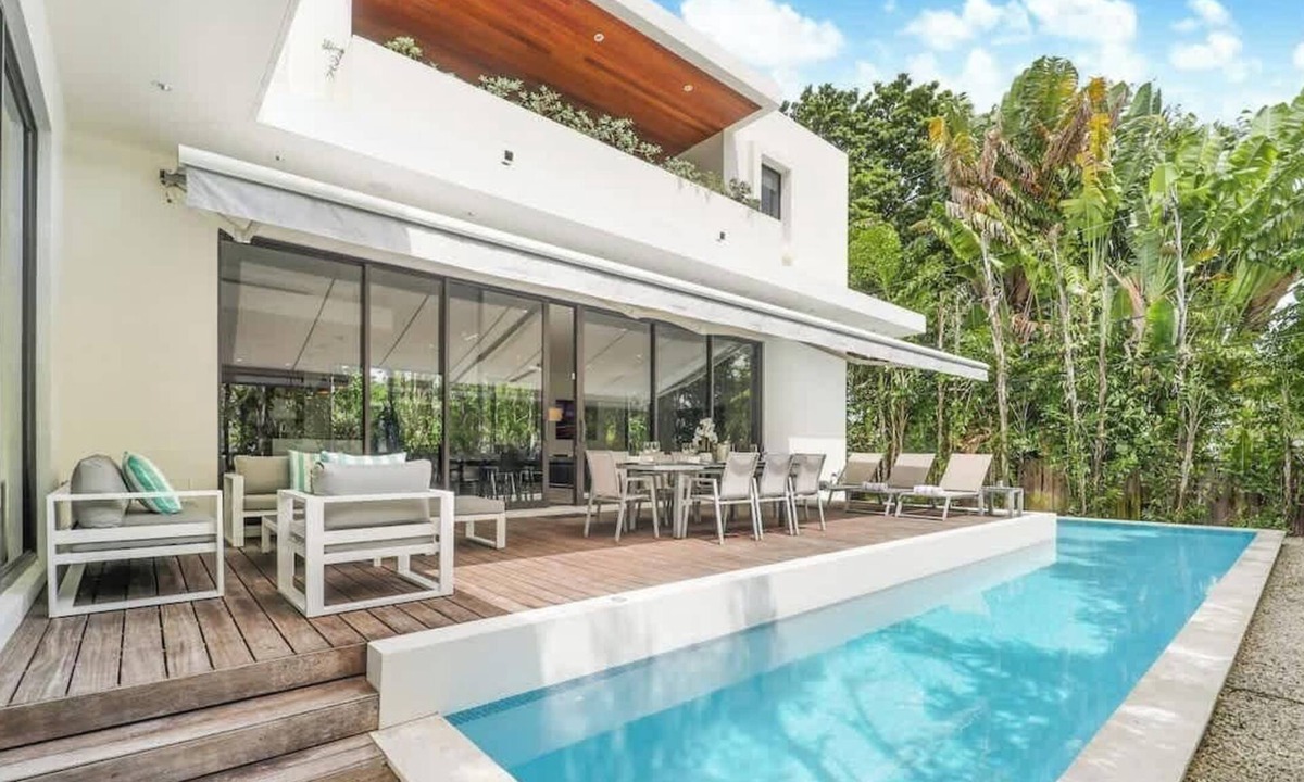 North Bay Village Villa | Modern Villa heated Pool gated Island