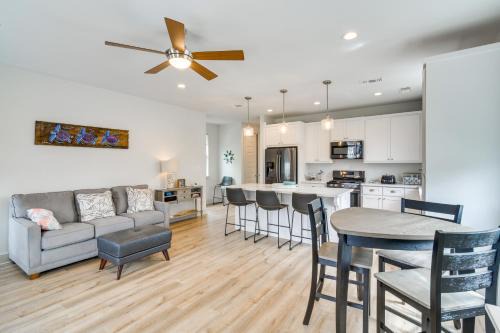 Waveland House | Modern Waveland Home w/Deck - Walk to the Beach!