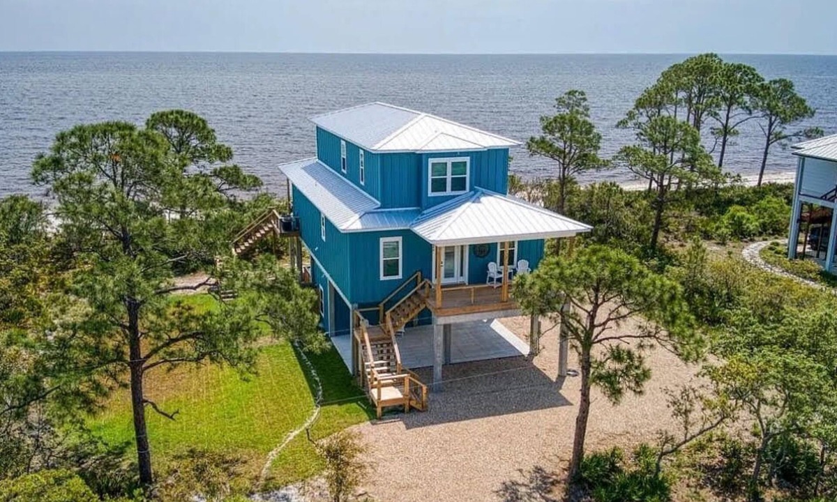 Alligator Point House | NEW LISTING! Welcome to Ohana Shack! 4BR/4.5BA Private Beachfront Property!