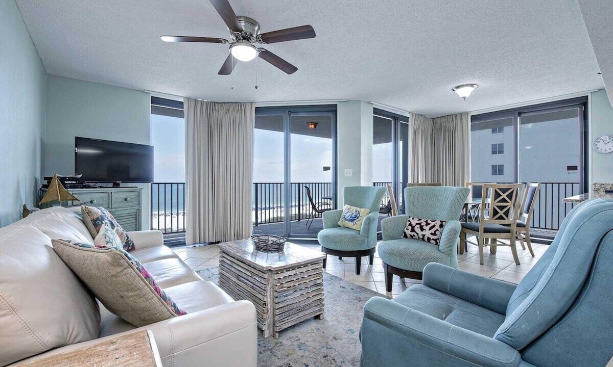 Orange Beach Cottage | Nicely Updates Phoenix VI 801 Orange Beach Gulf Front 3 bedroom by Prickett Properties