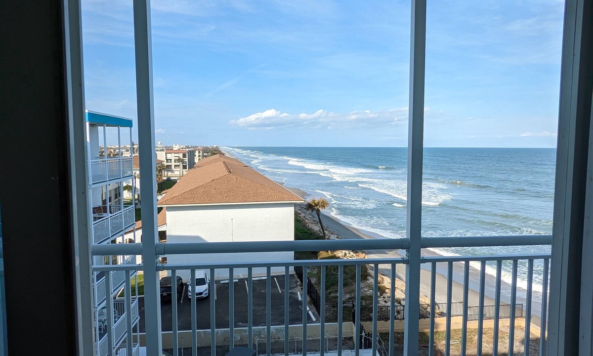 South Patrick Shores Condo | Oceanfront 2BR with Breathtaking Views next to Patrick SFB, Satellite Beach