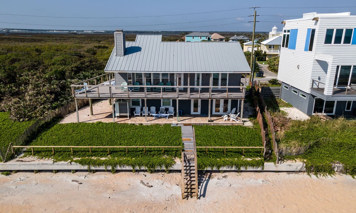 South Ponte Vedra Beach House | OCEANFRONT HOUSE, FRESHLY RESTORED BEACH, PET FRIENDLY, MINUTES TO ST AUGUSTINE!