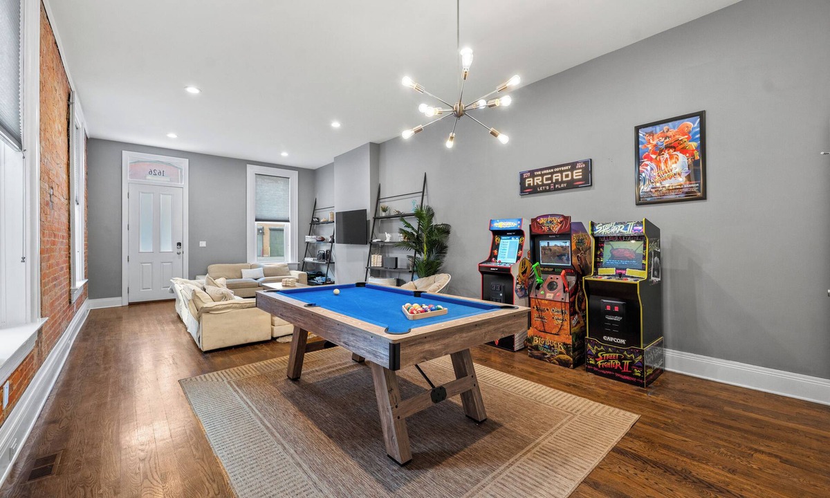 Over-the-Rhine House | Over-the-Rhine, 4 Bedroom, Game Room, Grill & Patio
