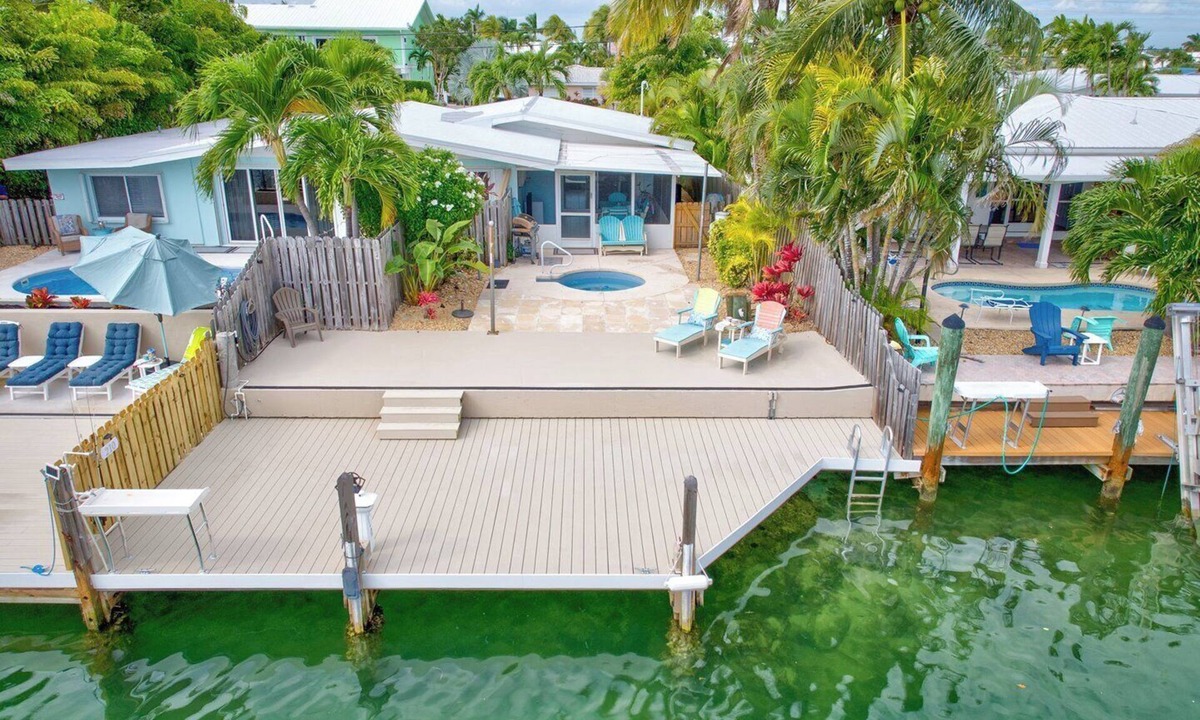 Key Colony Beach House | P38 - Charming 1 bedroom, waterfront duplex with private hot tub. Cabana Club membership included!
