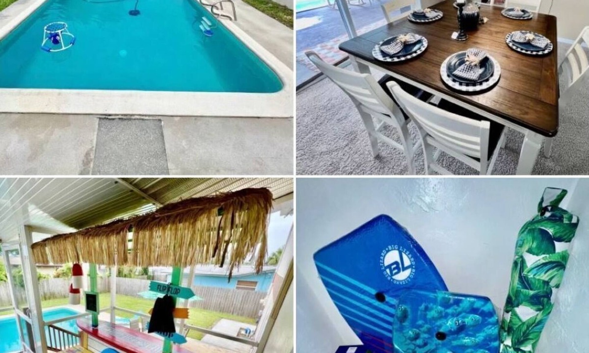 Hampton Homes House | POOL,3 BR Merritt Island, Cocoa Bch, Port Canaveral, USSSA fields,KSC