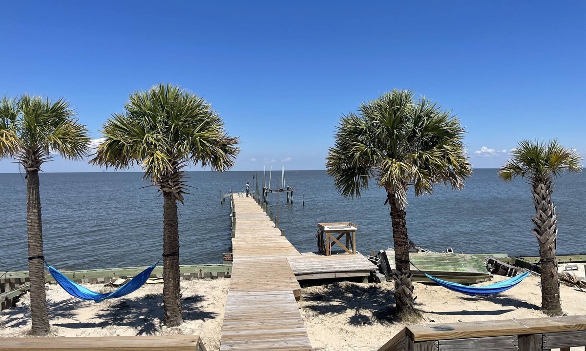 Fort Morgan Pines House | Pool ,Bay Front ,Pet Friendly,150' Fishing Pier,4 Bed 3 bath