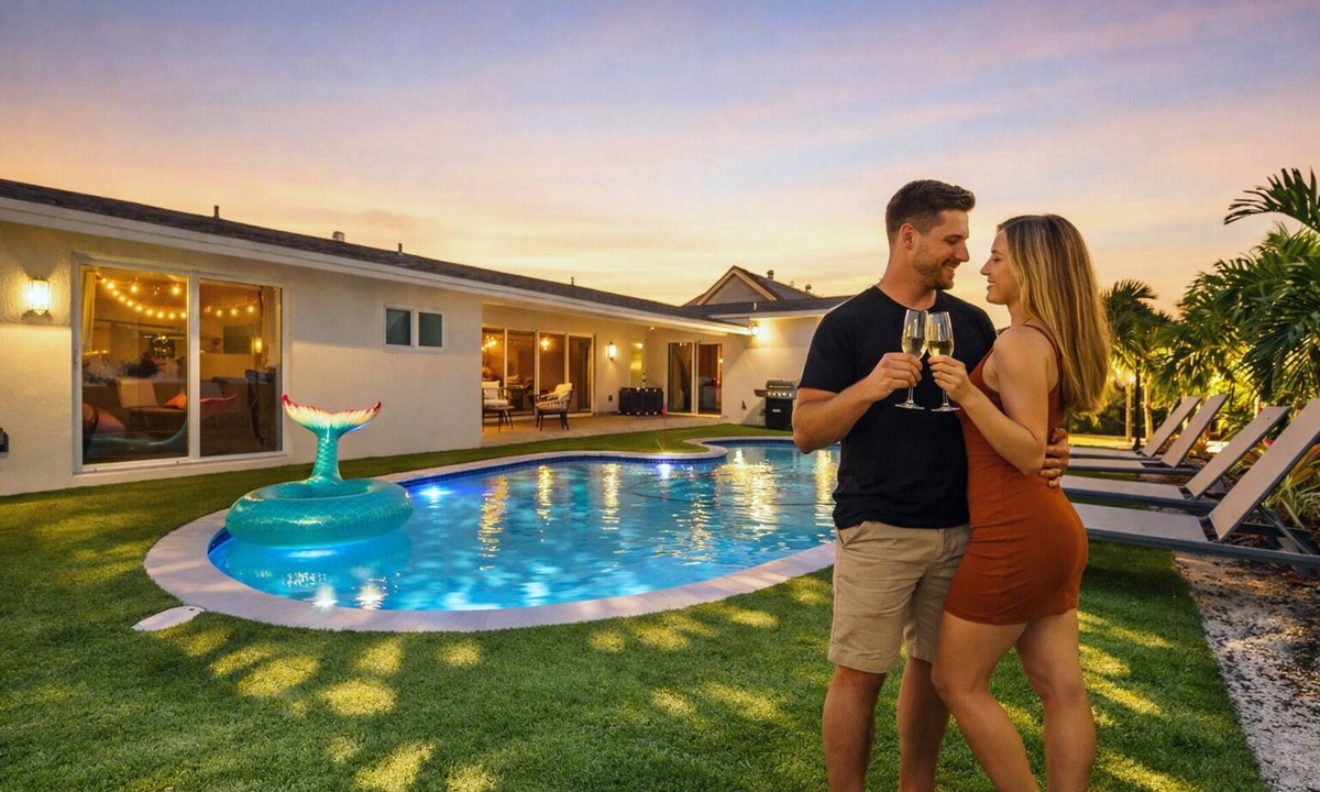West Perrine House | Premium Villa w/Resort Pool, Golf, BBQ & BB Court