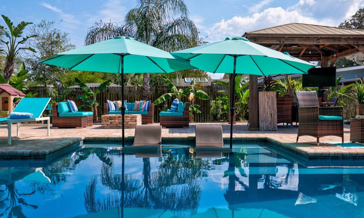 Jacksonville Beach House | Private Pool Paradise | Fire Pit & Family Fun