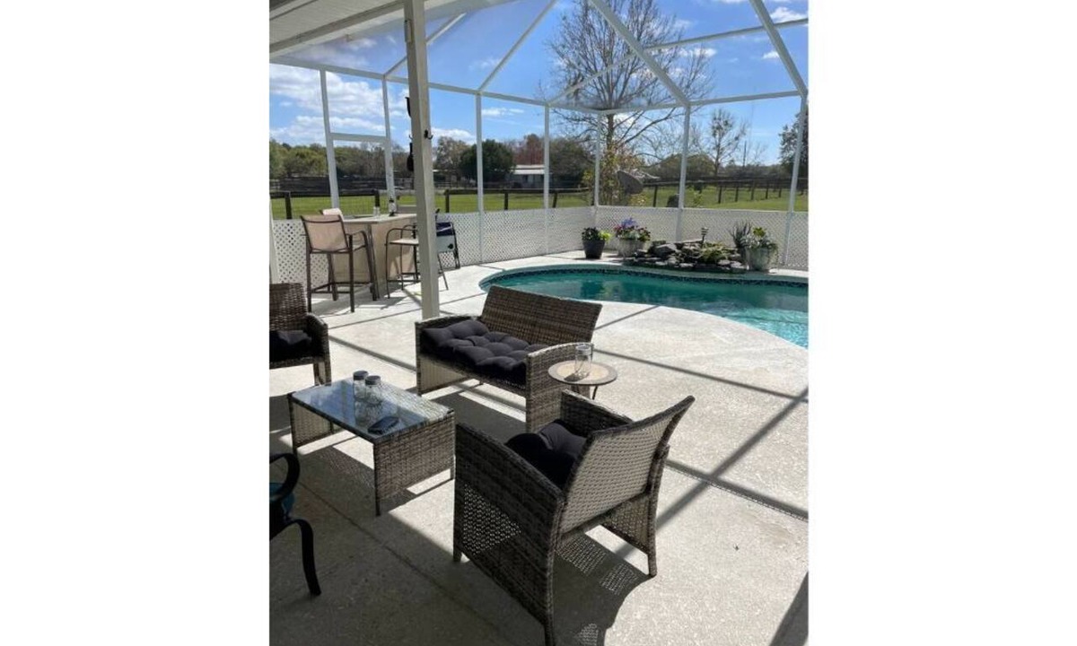 Fellowship House | Relaxing and Peaceful 4 bedroom/2 bath home with heated pool.