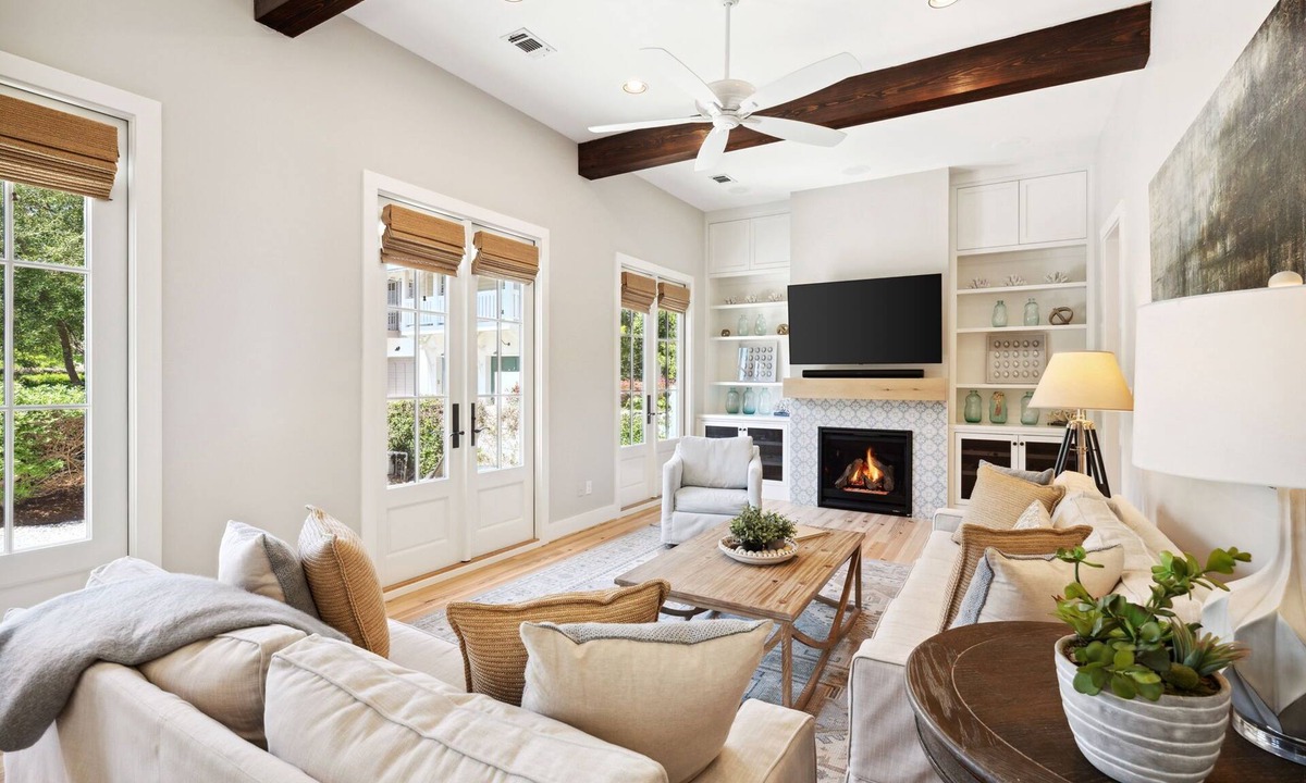 Rosemary Beach House | Rose Cottage — Cozy Rosemary Beach Getaway with Bikes, Steps from the Sand