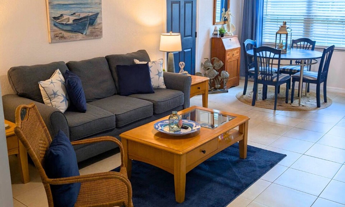 Lutz Apartment | Sea and Be Free Luxury King Condo, Lanai, Ground Floor - Clothing Optional