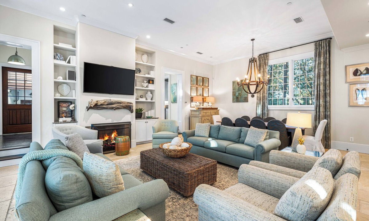 Rosemary Beach Cottage | Seaglass Cottage & Carriage House - Rosemary Beach - Complimentary Access to RB Fitness and Tennis