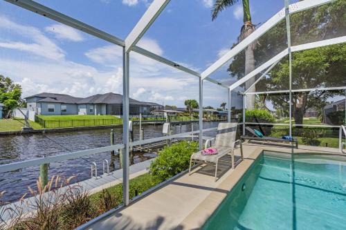 Fort Myers House | Serene canal, three bedrooms and a large pool! - Villa La Brisa Fresca
