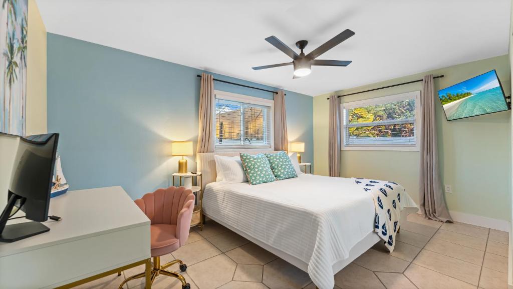 Cocoa Beach Apartment | Shark Tank Cocoa Beach - 2 Connected Units - Steps to Beach - Walkable to Dining, Bars and Shops