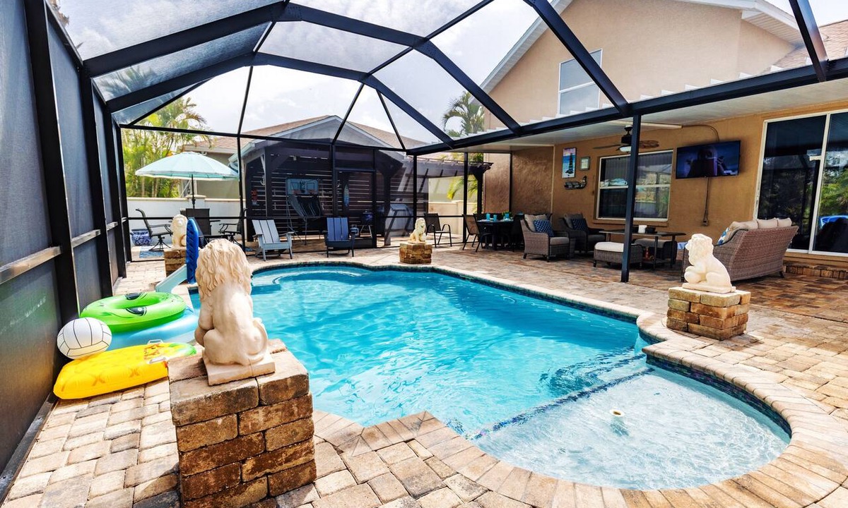 Golf and Sea Village of Apollo Beach House | “Spacious Home wPool Sleeps Family Getaway ☀️”