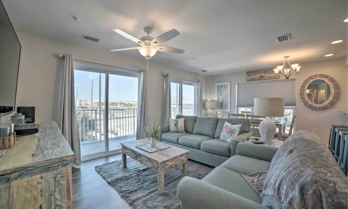 Mexico Beach Condo | Steps to Beach + Gulf Views - 2BR/2BA - No Hidden Fees - Sleeps 8