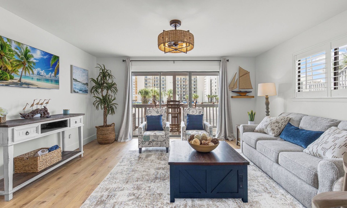 Orange Beach East Condo | Stylish Updated Riverfront Condo with Pool & Beach Access, Orange Beach, Al