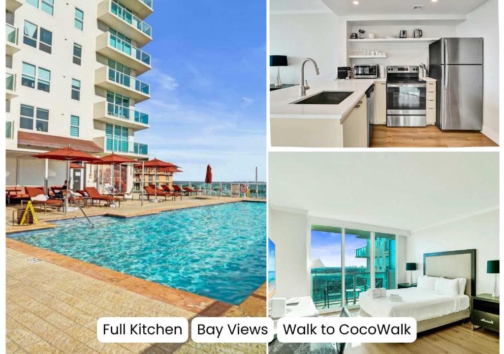 Coconut Grove Apartment | The Arya Escape 20th Floor Suite with Kitchen