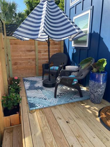 Biltmore Beach House | The Blue Umbrella at the Beach
