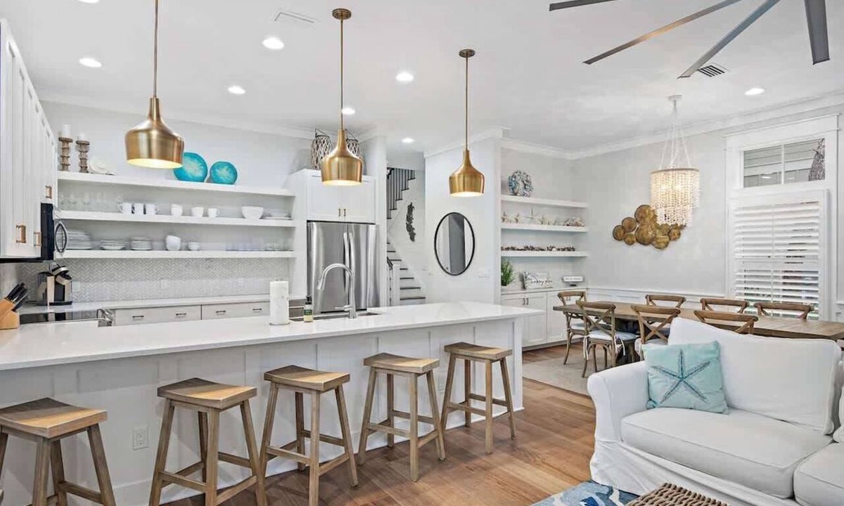 Seacrest House | The Crab House with Golf Cart & Pool