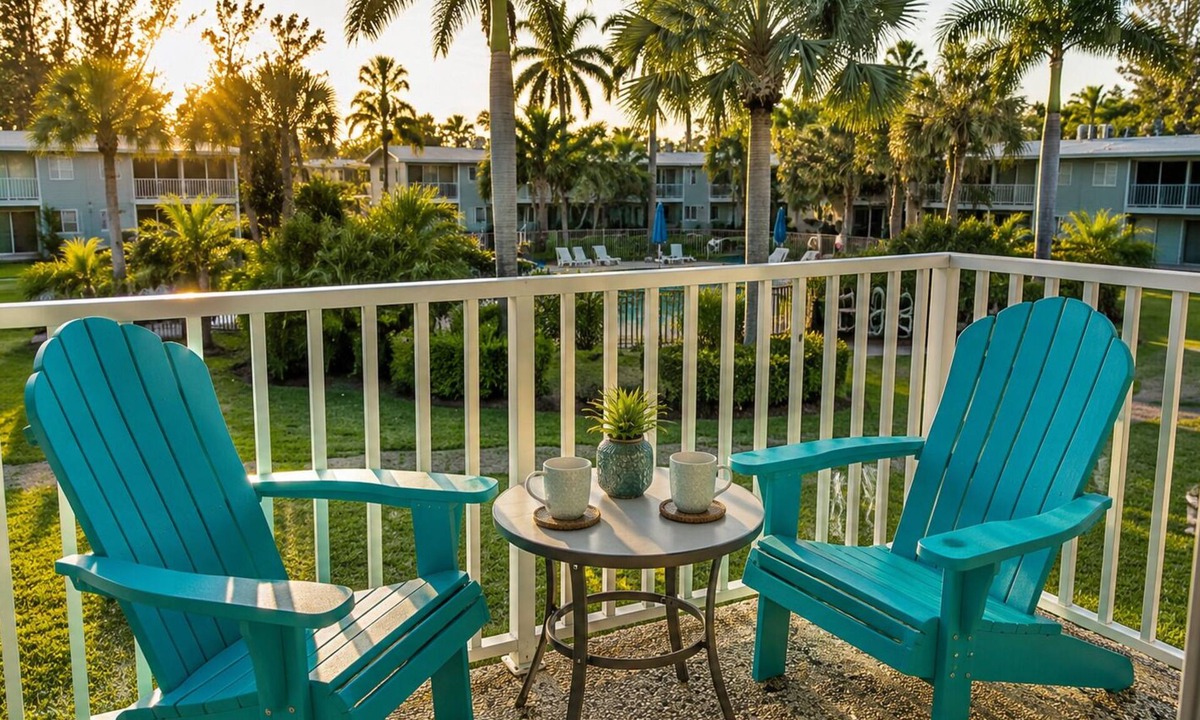 Holmes Beach Condo | The Island Easy - Walk to Beach - Pool View Balcony - Dog Friendly - King Bed
