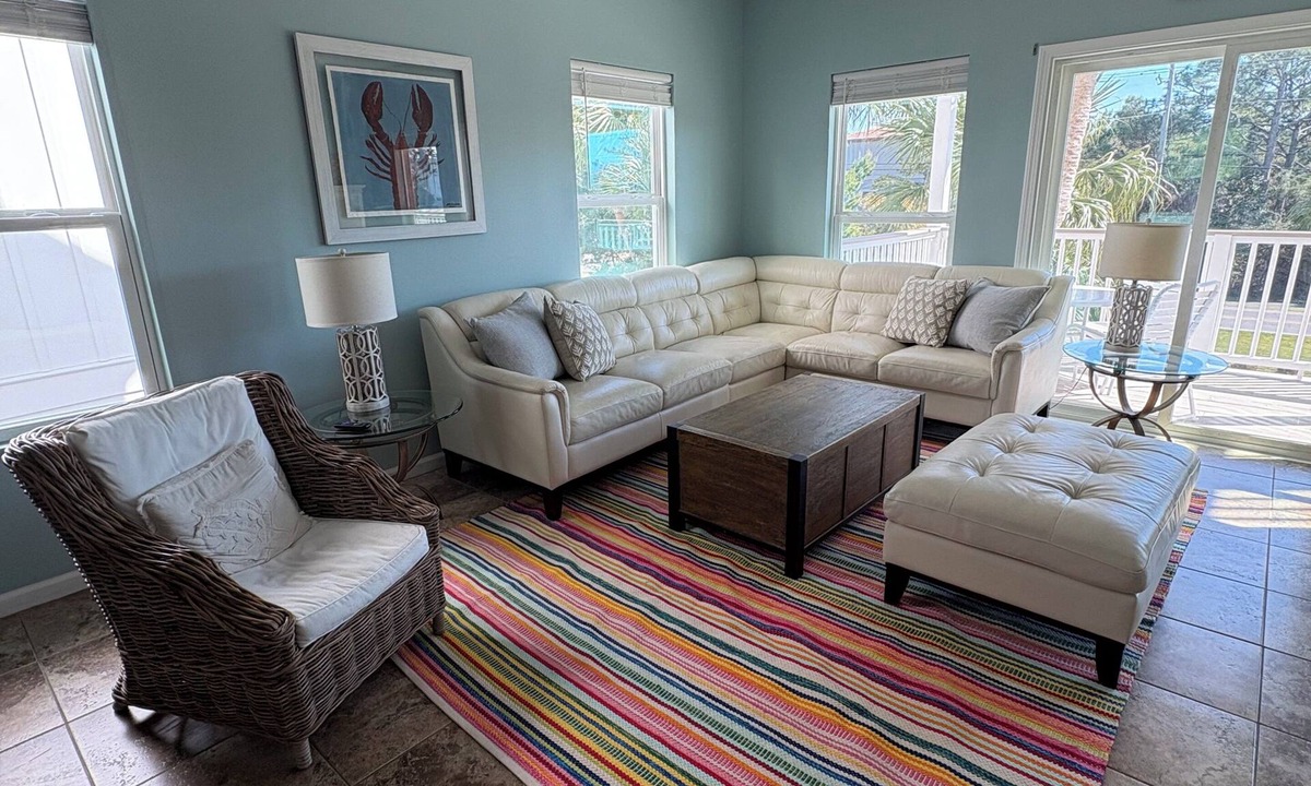 Santa Rosa Beach House | The Lazy Lobster - Best and Corner Unit in complex