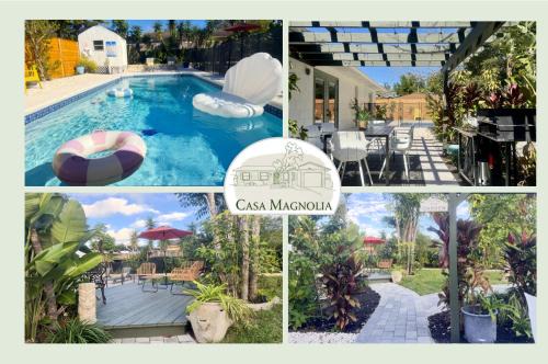 Seffner Community Alliance House | Tropical escape Pool Garden & Patio Near Tampa