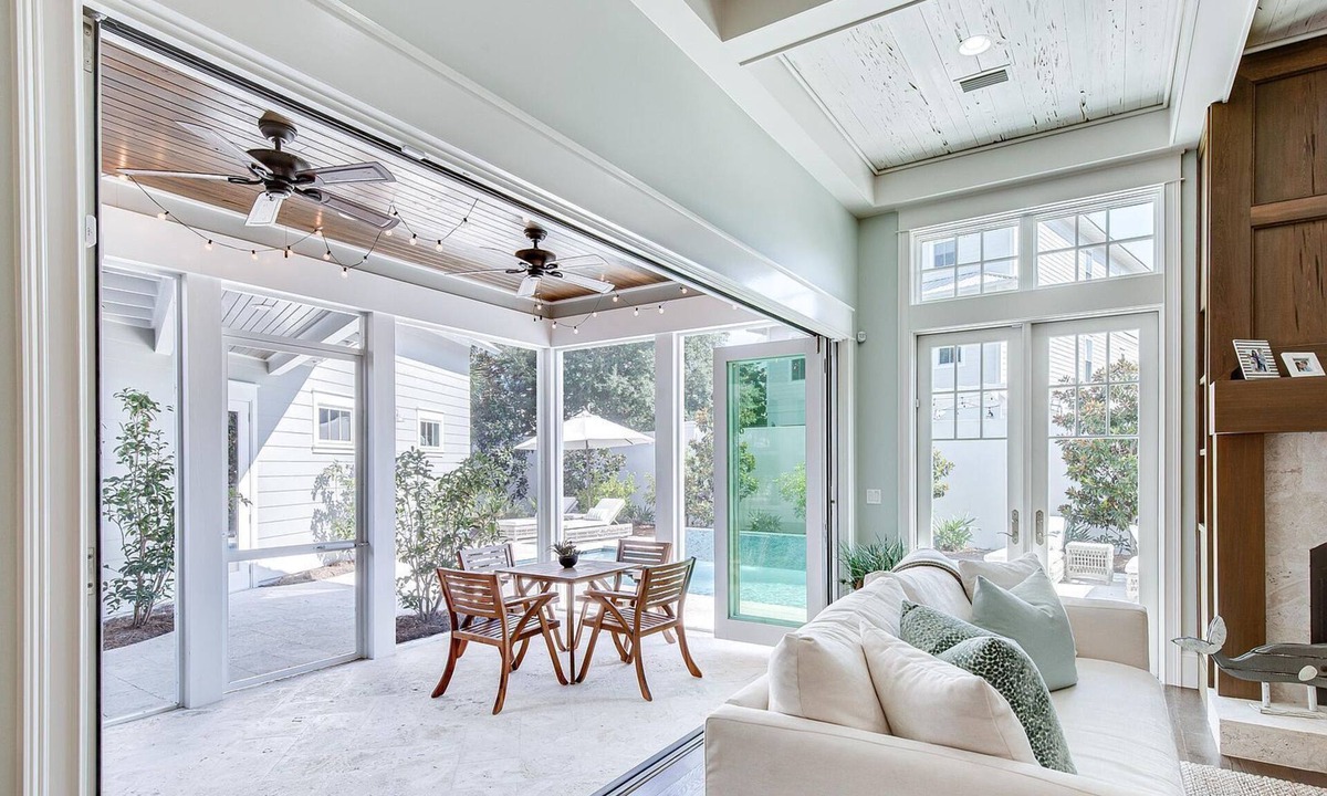 Seagrove Beach Villa | Unwind in a home nestled amidst nature with a private resort-style pool