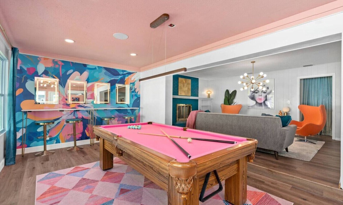 Catalina House | Vivid Vintage I Stock Tank Pool + Golf & Arcade