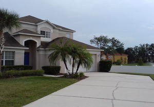 5 BED VILLA CLOSE TO DISNEY PRIVATE POOL WIFI GAMES ROOM LAKE VIEW