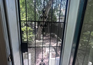 Historic Courtyard in Forsyth Park, Savannah, Ga. in Savannah