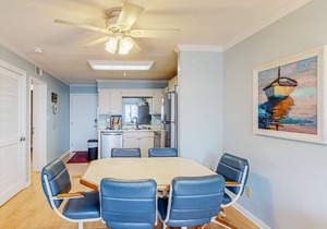 Second-floor ocean view condo with WiFi, shared pools, central AC, & shared W/D